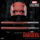 Marvel Legends Daredevil Born Again Mask and Club Prop Replica