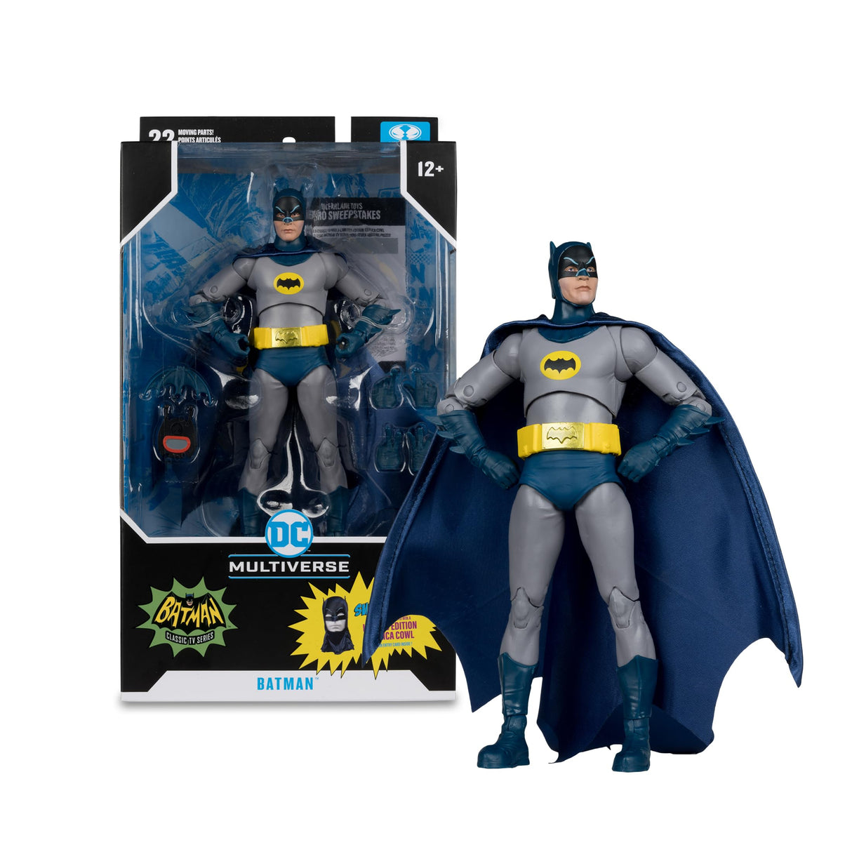DC Comics - Batman Classic TV Series - Batman (Adam West) DC Multiverse Action Figure