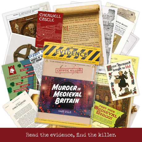Peaky Blinders Case File Evidence Bag Cryptic Killers