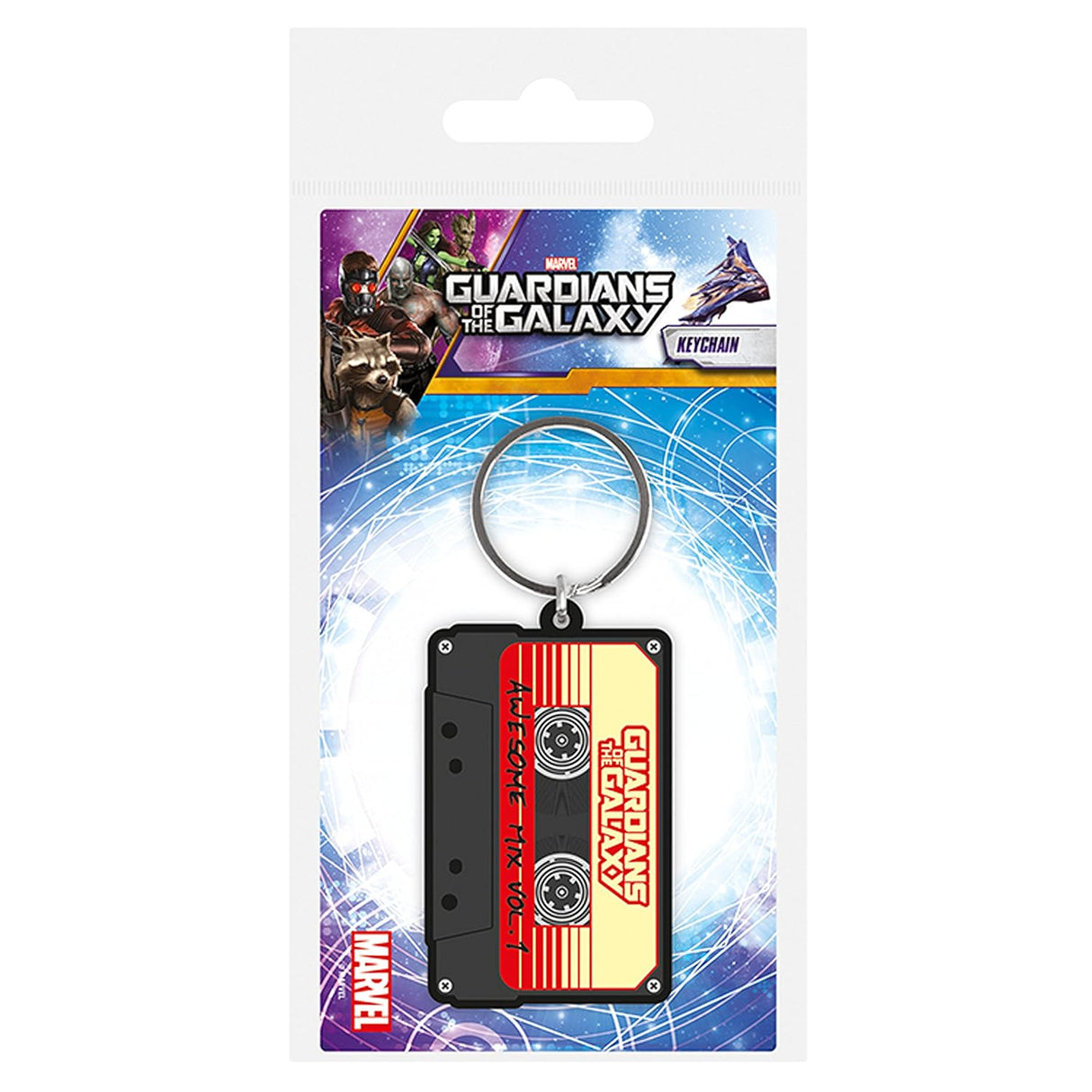 Marvel Guardians of The Galaxy Awesome MI x Vol. 1 Rubber Keychain