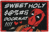 Marvel Deadpool "Sweet Holy Doormat" Door Mat
