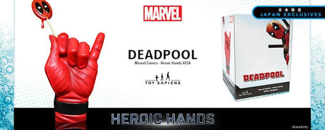 Marvel Deadpool Heroic Hands 7" Statue