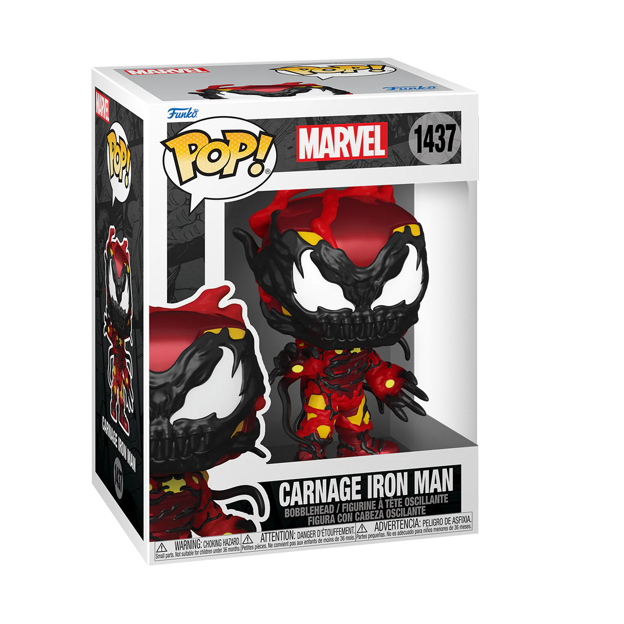 Pop Marvel Carnageized Iron Man Vinyl Figure