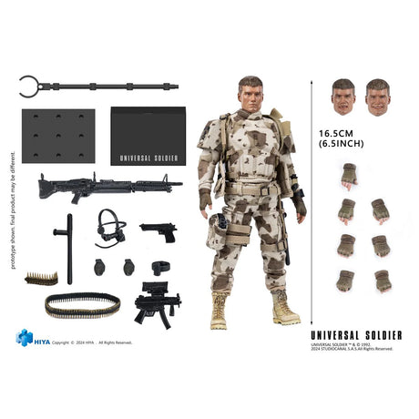 Universal Soldier Exquisite Super Andrew Scott 1/12 Scale Previews Exclusive Action Figure