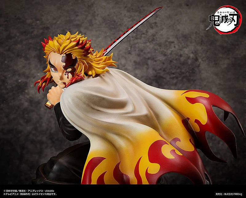 Demon Slayer Kyojuro Rengoku 1:4 Scale Painted Figure