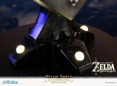 The Legend of Zelda Breath of the Wild Hylian Shield 12" First4Figures Collector's Edition PVC Statue