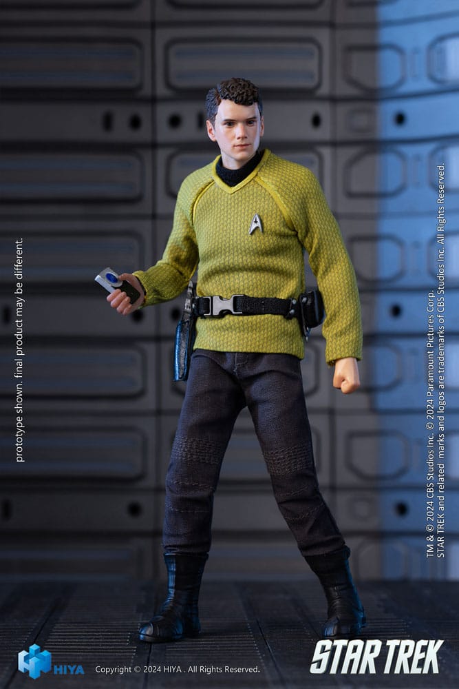 Star Trek 2009 Exquisite Super Series Chekov 1/12 Scale Previews Exclusive Action Figure