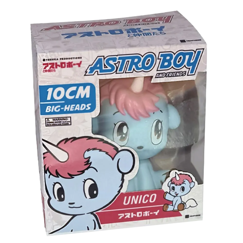 Astro Boy Unico Big-Heads 10cm Vinyl Figure
