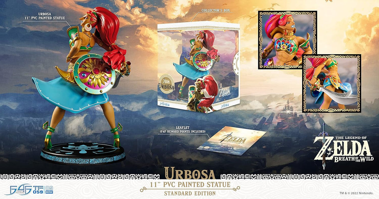The Legend of Zelda Breath of the Wild Urbosa 11" First4Figures PVC Painted Statue (Standard Edition)