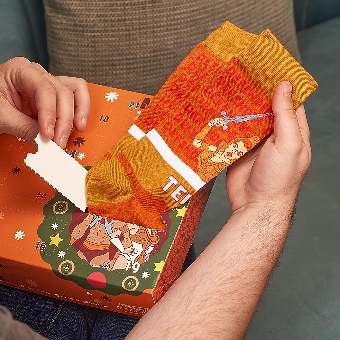 He-Man and the Masters of the Universe 12 Days of Socks Advent Calendar (Nice Version)