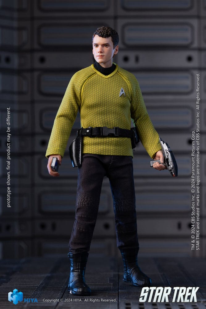 Star Trek 2009 Exquisite Super Series Chekov 1/12 Scale Previews Exclusive Action Figure