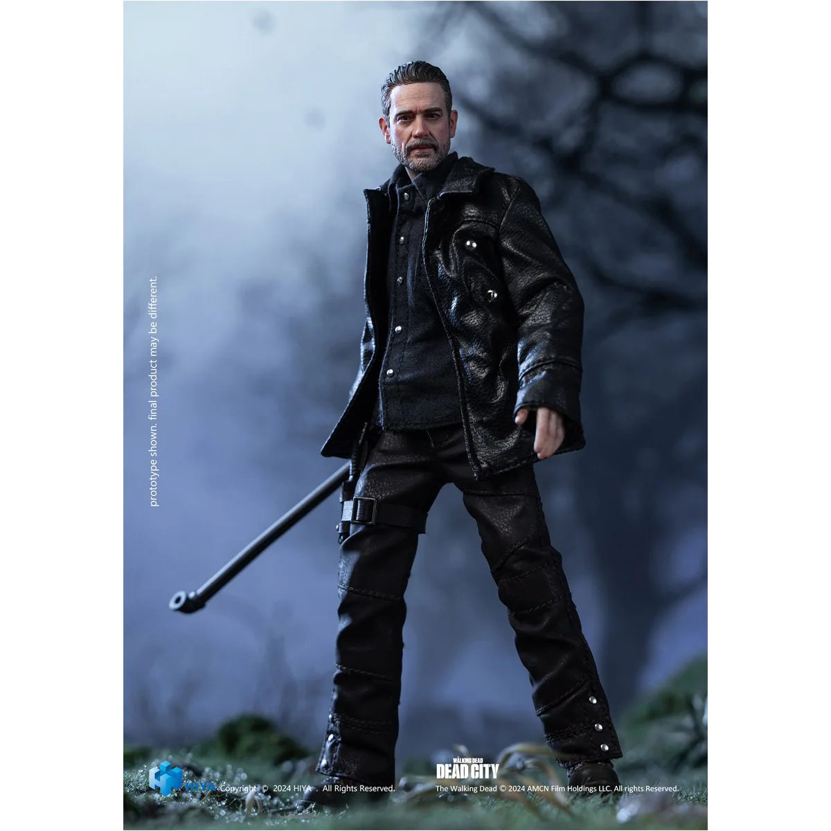 Walking Dead Dead City Exquisite Super Negan 1/12 Scale Previews Exclusive Action Figure