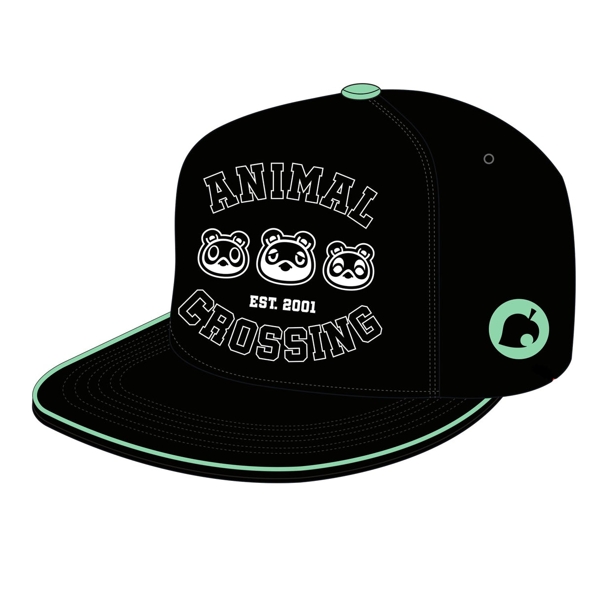 Nintendo Animal Crossing Rubber Leaf Snapback