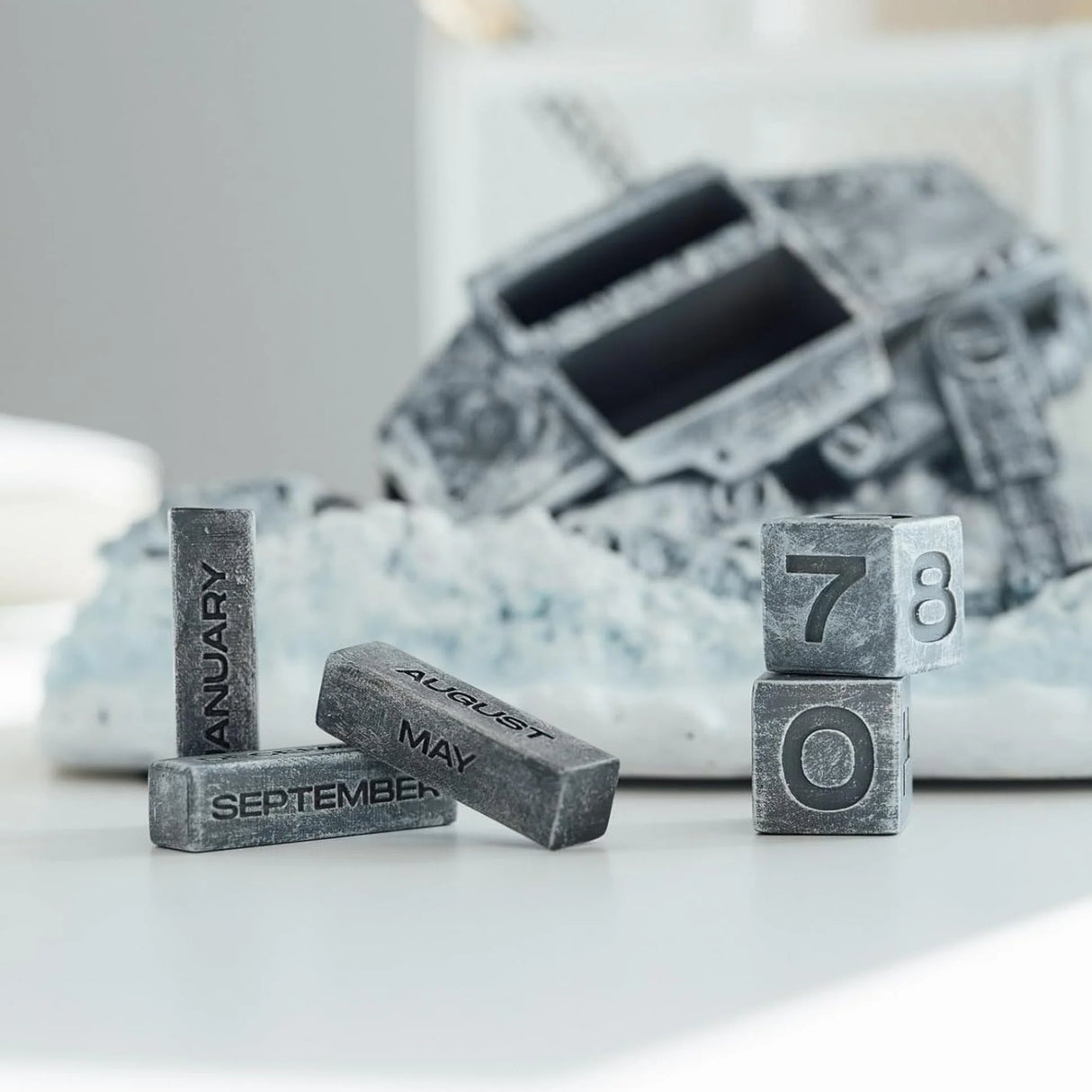 Star Wars Downed AT-AT 3D Perpetual Calendar