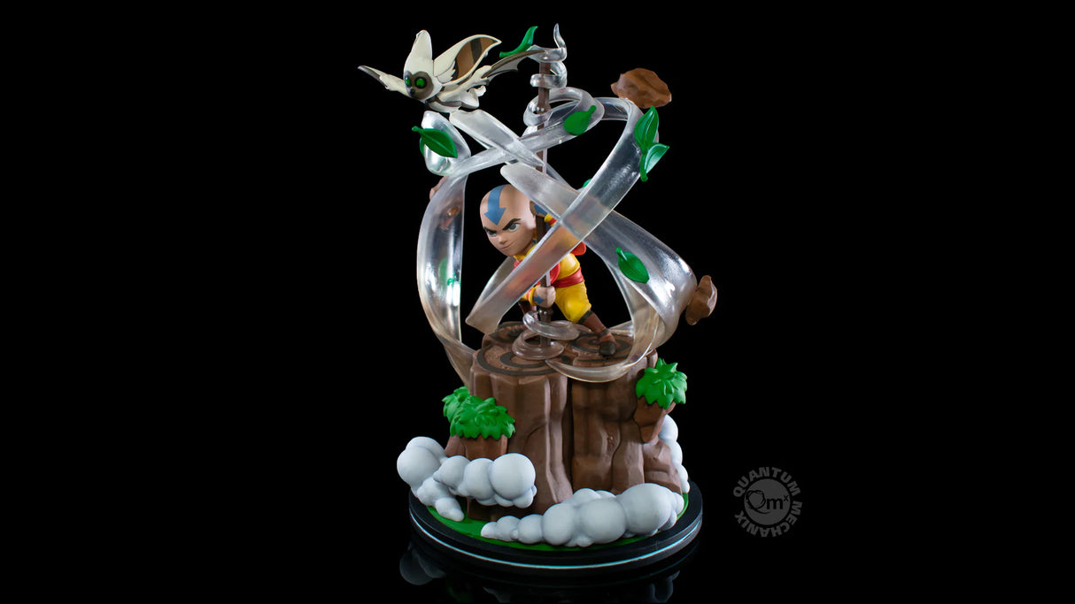 Avatar The Last Airbender Aang 9 Inch QMX Q-Fig Max Elite Diorama