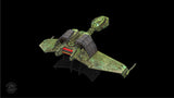 Star Trek Klingon Bird of Prey Qraftworks Puzzlefleet 3D Model Kit