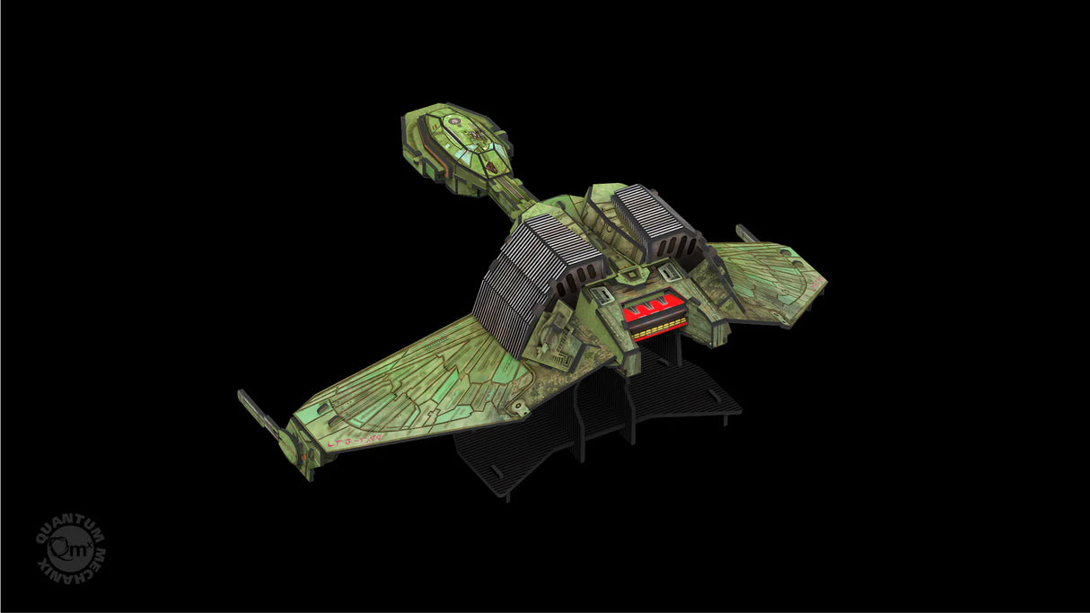 Star Trek Klingon Bird of Prey Qraftworks Puzzlefleet 3D Model Kit
