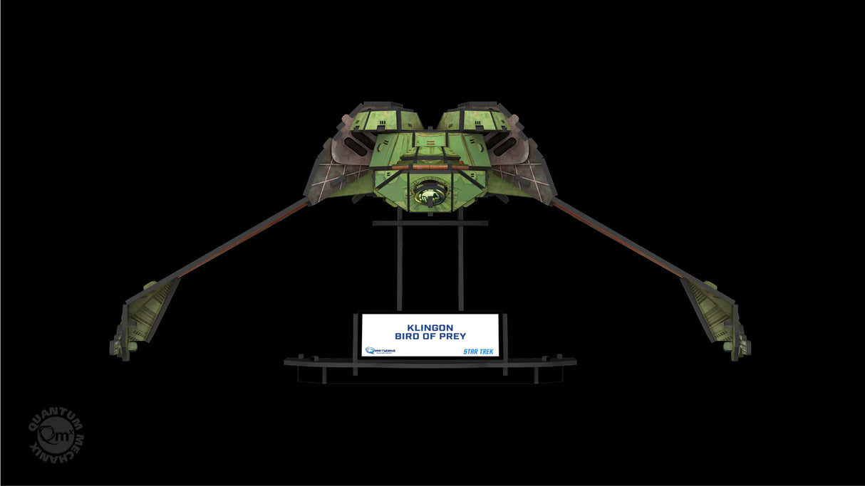 Star Trek Klingon Bird of Prey Qraftworks Puzzlefleet 3D Model Kit