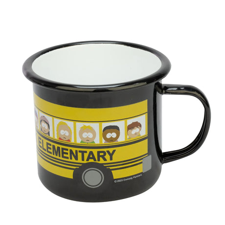 South Park Bus Enamel Mug with Double-Sided Kenny Keychain Gift Set