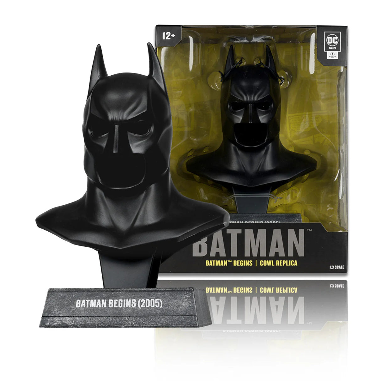 DC Comics Batman Begins (2005) 1:3 Scale Cowl Replica