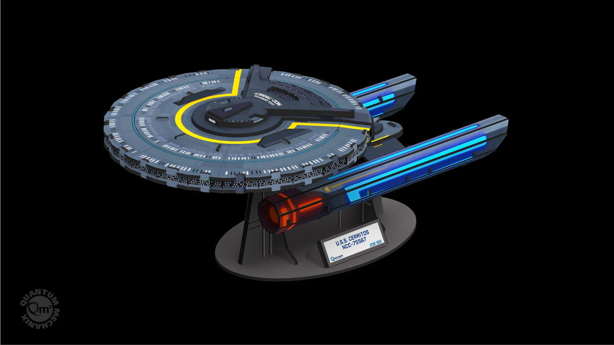 Star Trek U.S.S. Cerritos NCC-75567 Qraftworks Puzzlefleet 3D Model Kit