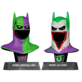 DC Direct Gold Label 1/3 Scale Jokerised Hush / Knightfall Cowl Replica 2-Pack