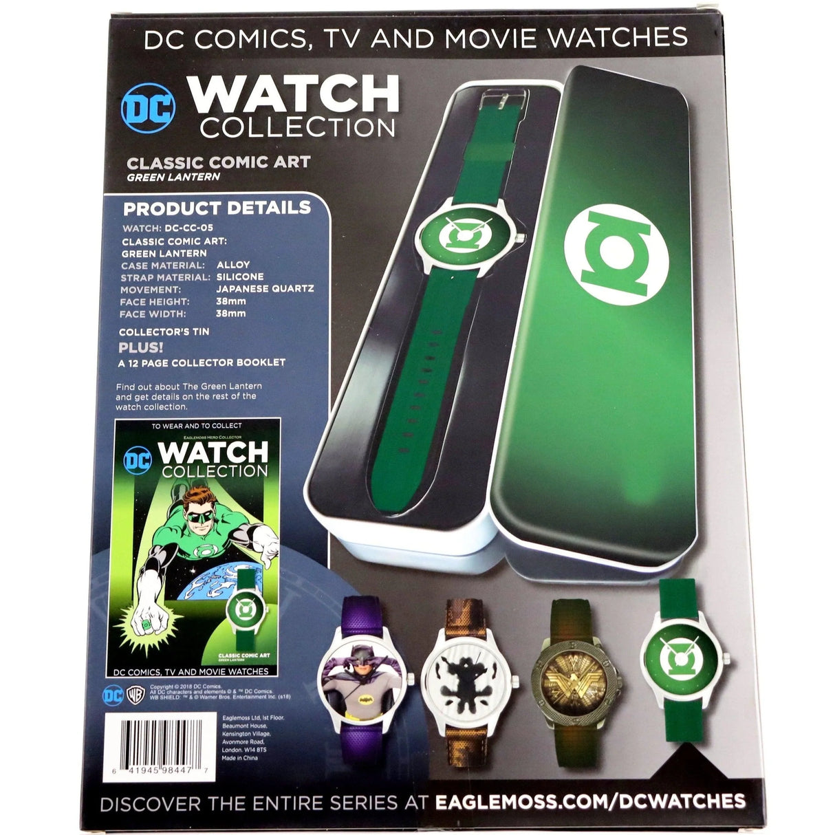 DC Comics Watch Collection: Green Lantern Classic Comic Art