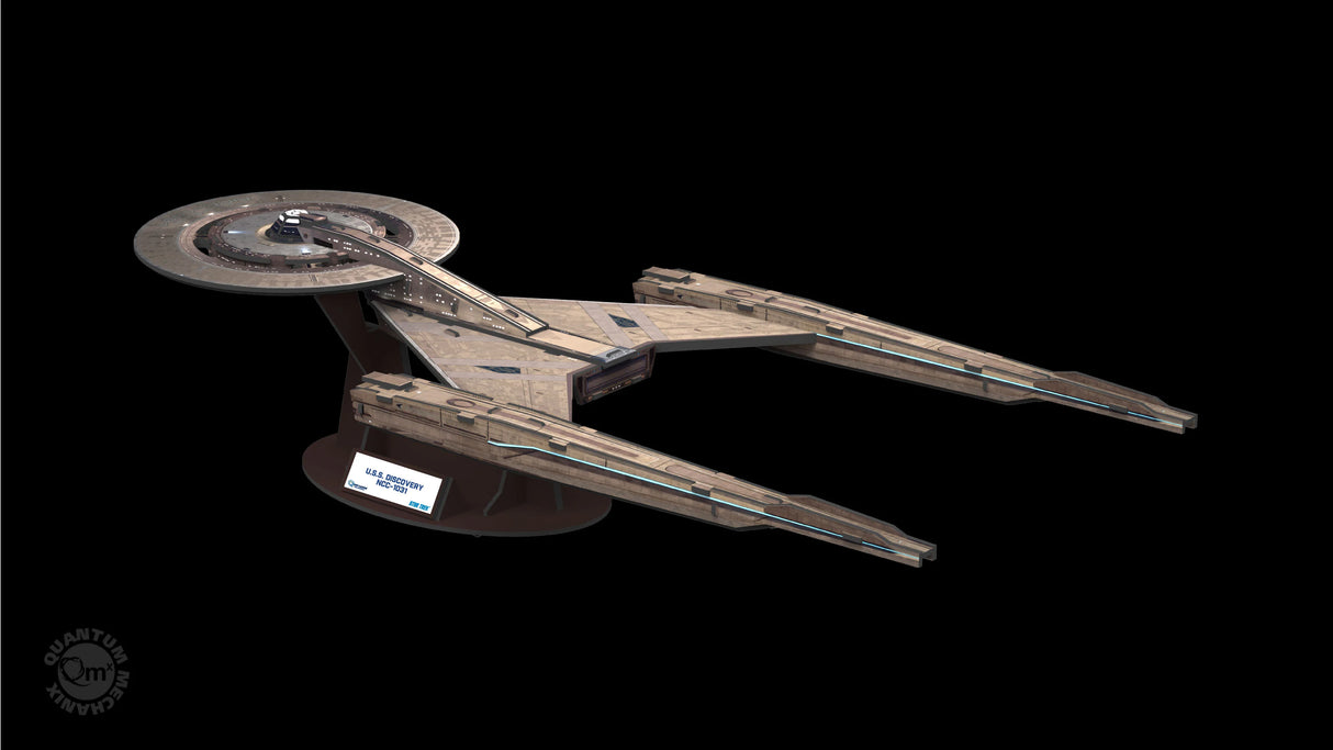 Star Trek U.S.S. Discovery NCC-1031 Qraftworks Puzzlefleet 3D Model Kit