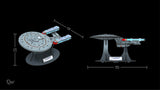 Star Trek USS Enterprise NCC-1701-D Qraftworks Puzzlefleet 3D Model Kit