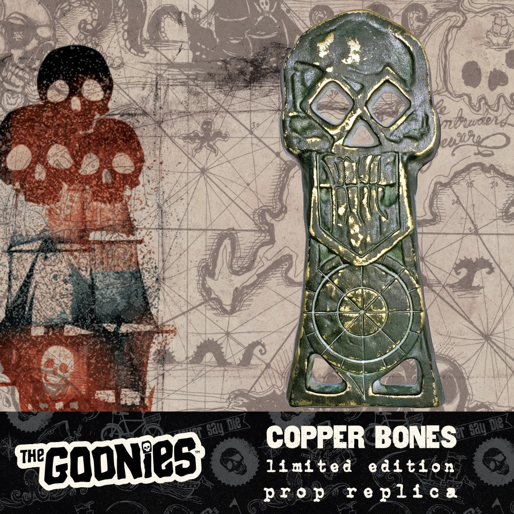 The Goonies Copper Bones Skeleton Key Prop Replica