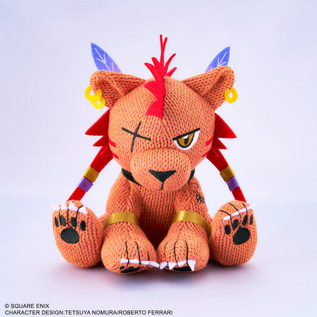 Final Fantasy VII Remake Red XIII Knitted Plush