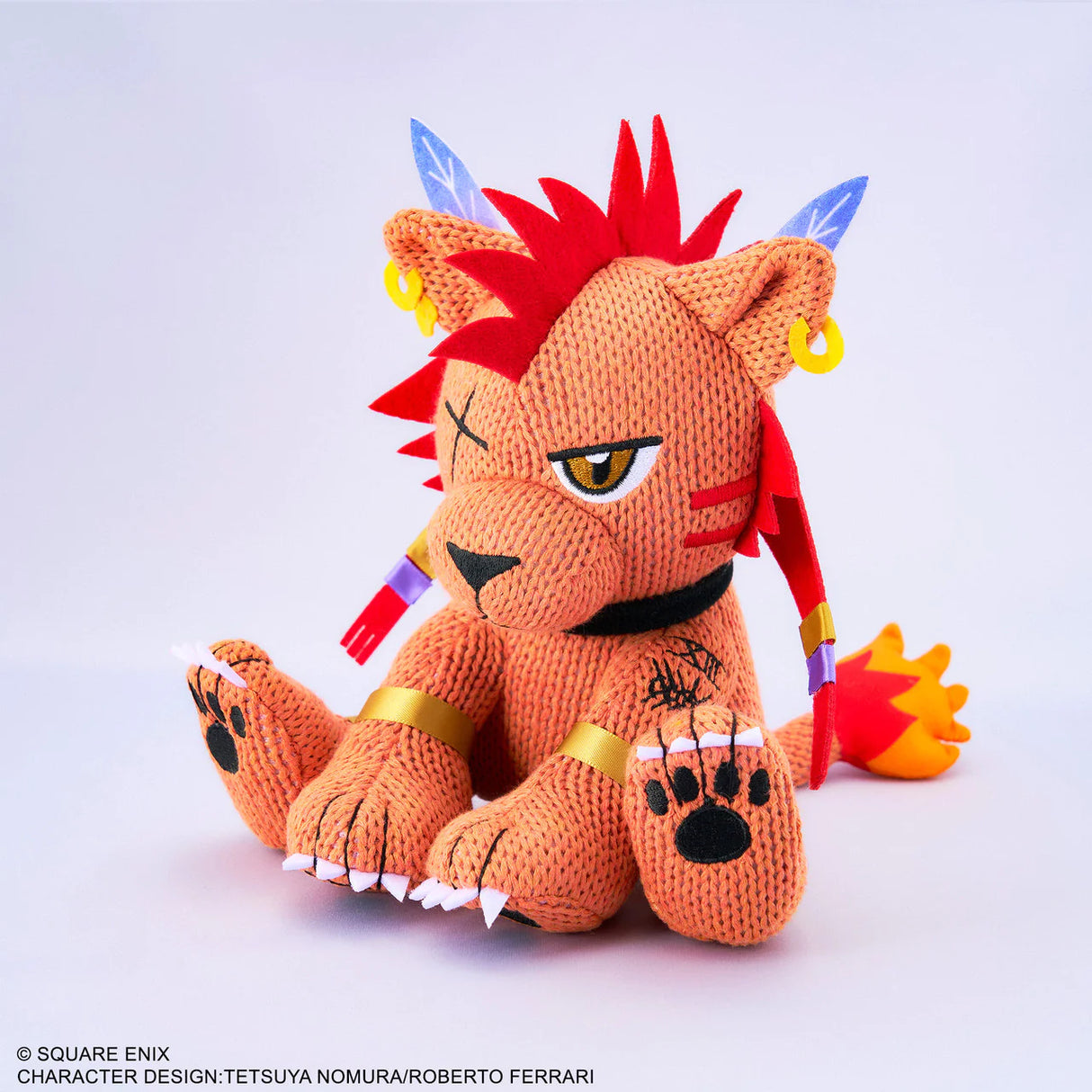Final Fantasy VII Remake Red XIII Knitted Plush