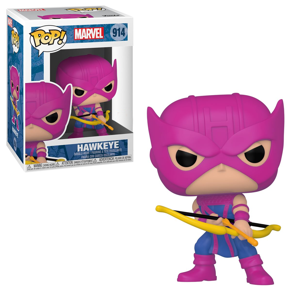 Marvel Classic Hawkeye 3.75 Inch Funko Vinyl Figure (PX)