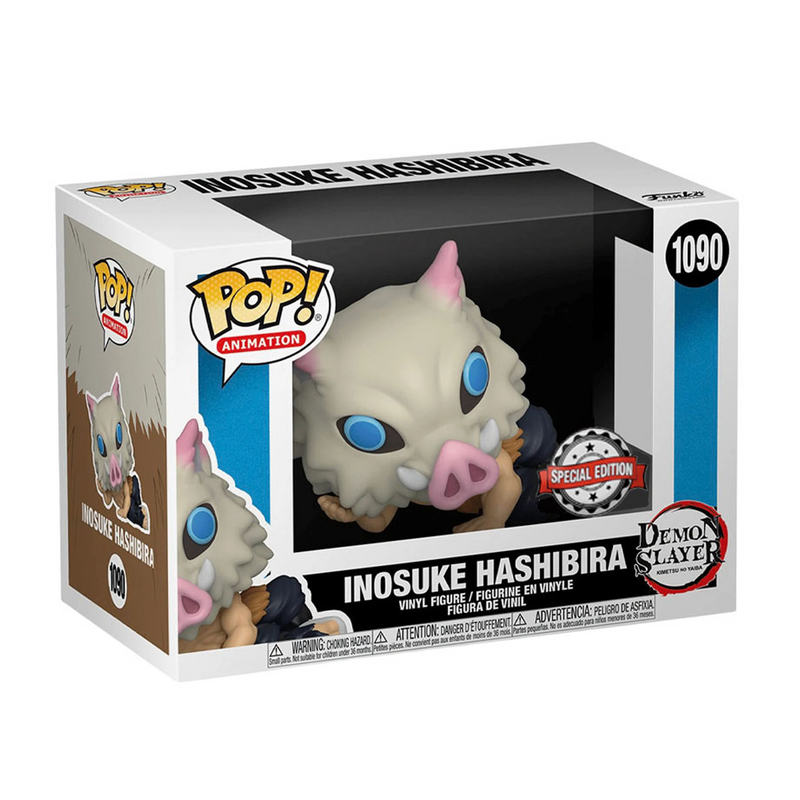 Demon Slayer Inosuke Hashibira (Lounging in Mask) Funko Pop! Vinyl Figure #1090
