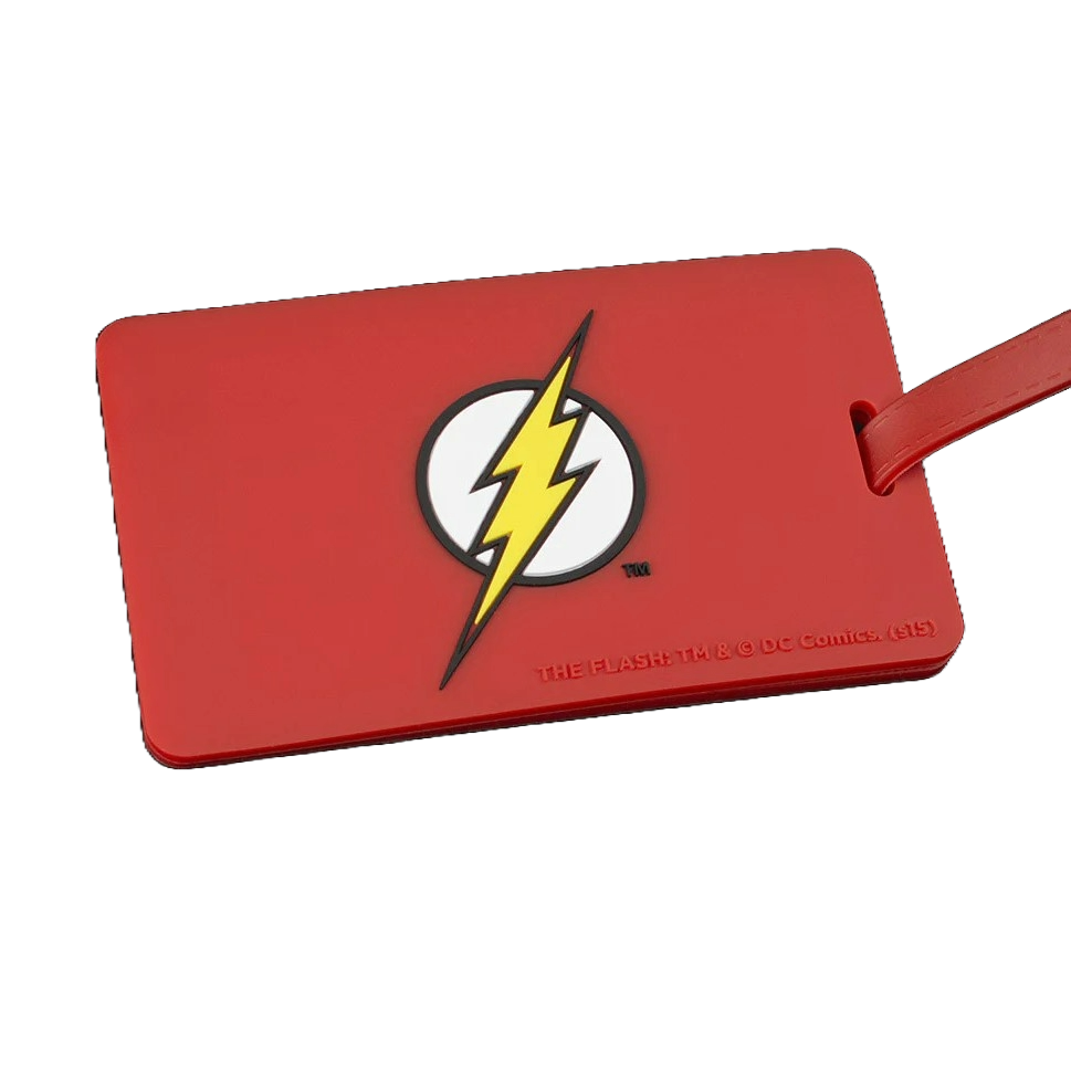 DC Comics The Flash Luggage Q-Tag