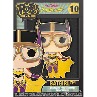 DC Comics Bombshells Batgirl 10cm Funko Enamel Pin