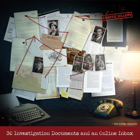 Murder At Merivale Manor Case File Evidence Bag Cryptic Killers