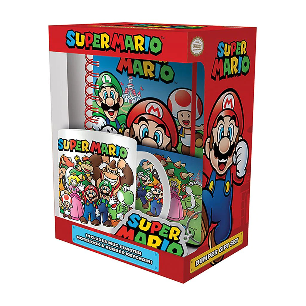 Super Mario Bros. Bumper Gift Set