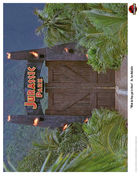 Jurassic Park Lithograph Art Print Collection