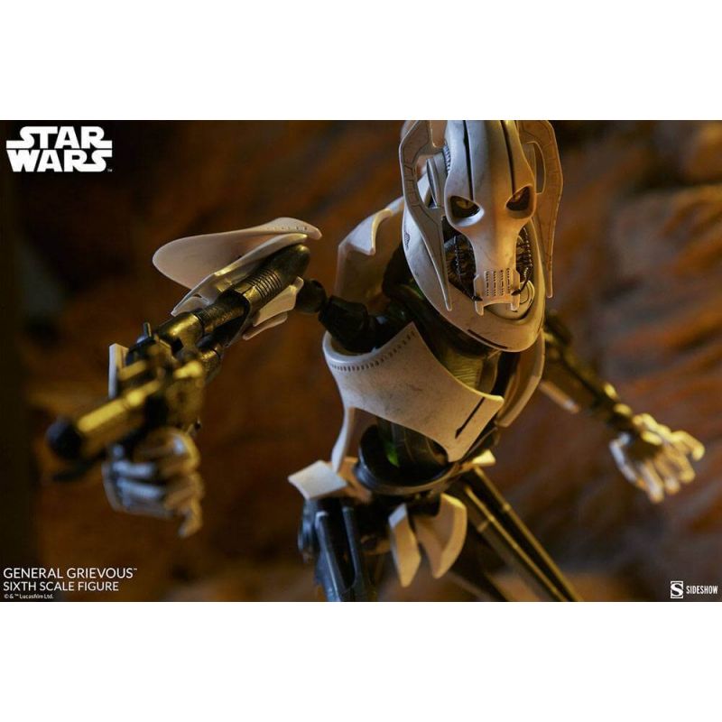 Star Wars General Grievous 1/6 Scale Hot Toys Collectible Figure