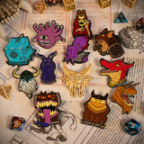 Dungeons & Dragons 50th Anniversary Mystery Pin Badge