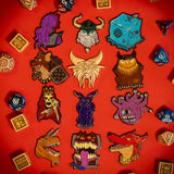 Dungeons & Dragons 50th Anniversary Mystery Pin Badge