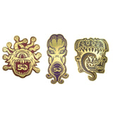 Dungeons & Dragons 50th Anniversary Set of 3 Monster Pin Badges