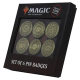 Magic the Gathering Mana Symbol Pin Badge Set