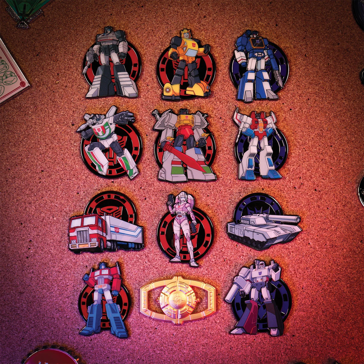 Transformers Mystery Pin Badges