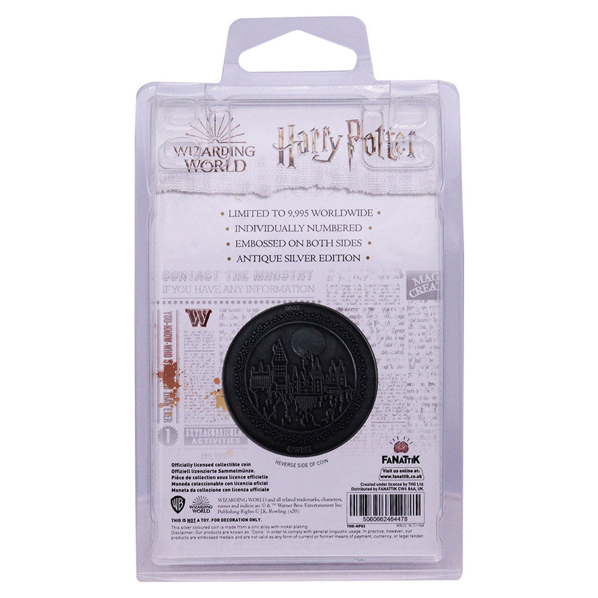 Harry Potter Limited Edition Collectible Coin