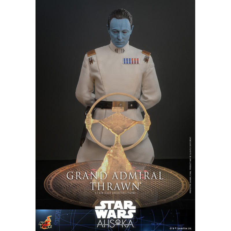 Star Wars Ahsoka Grand Admiral Thrawn Hot Toys Action Figure