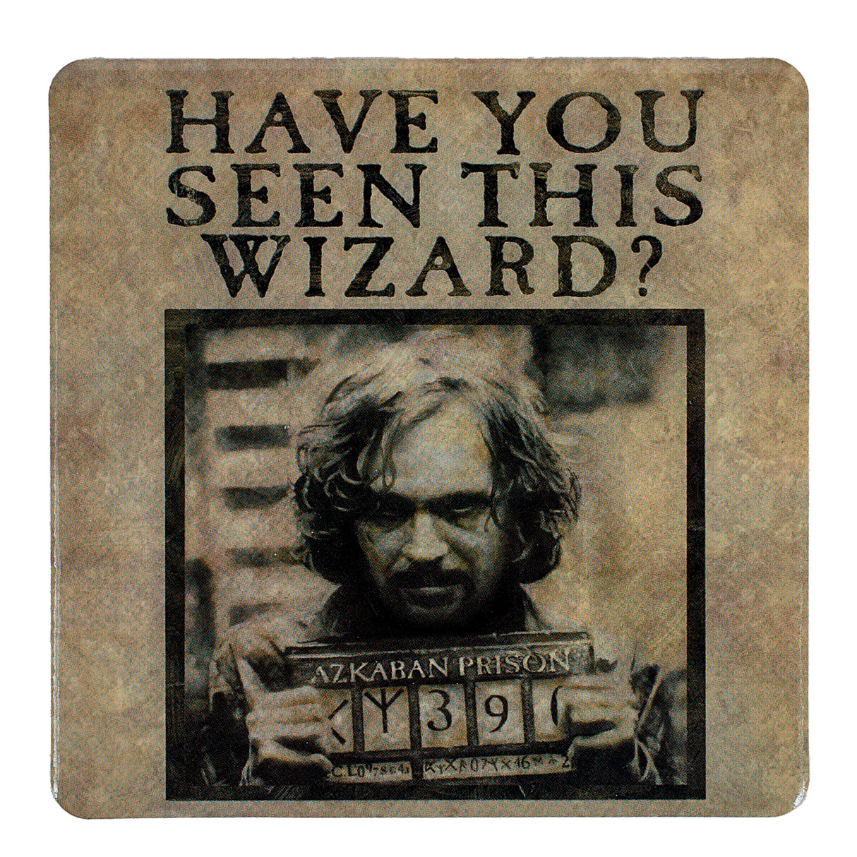 Harry Potter: "Have You Seen This Wizard?" Sirius Black Single Coaster