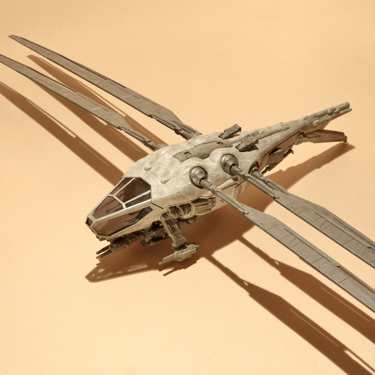 Dune Harkonnen Ornithopter Die-Cast Model Ship