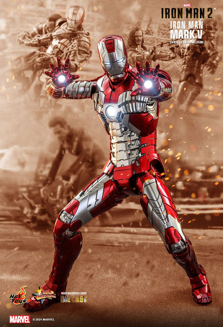 Marvel: Iron Man Mark V: 1/6 Scale Hot Toys Collectible Figure